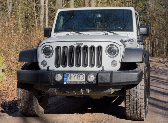 Jeep Wrangler cena 151900 przebieg: 87191, rok produkcji 2018 z Miłakowo małe 121